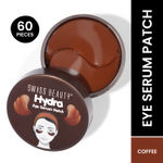 Swiss Beauty Hydra Under Eye Serum Patch for Dark circles and Puffiness Reduction | With Coffee and Niacinamide | Comes with spatula | 60 Patches |