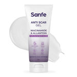 Sanfe Anti Scar Gel - Niacinamide & Allantoin | Acne/Stretch/Burn scars/Dark circles removal cream | For old & new scars-20 gm