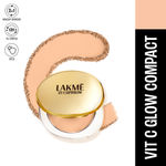 Lakme Makeup+Skincare VitC Superglow Skin Perfecting Compact Nude20 8 gm