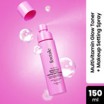 Foxtale The Dazzler Multivitamin Glow Toner + Makeup Setting Spray With Vitamin C + Provitamin B5 + Niacinamide (150 ml)