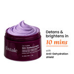 Foxtale Skin Radiance Mask, With Lactic Acid, Brazilian Purple Clay And Kaolin Clay for Instant Brightness and Tighten Pores, 75 gm