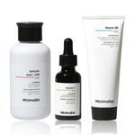 Minimalist Skin Brightening CSM Mini Kit : (Cleanser 100 ml) + Vitamin C Serum (10 ml) + Moisturizer (30gm)