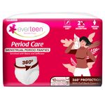 everteen Period Care Disposable Period Panties, No Skin Irritant & Dermatologically Tested - Pack 1, (M-L) 10 Pcs