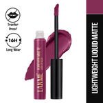 Lakme Forever Matte Liquid Lip Colour - Purple Pout (5.6 ml)