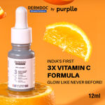 DERMDOC 10% Vitamin C Face Serum for Glowing Skin (12 ml) | Brightening Face Serum | Fight Dark Spots, Pigmentation & Dull Skin