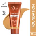 MILA BEAUTE Longwear Weightless Foundation Matte Finish SPF15 - 303 Coffee Toffee (30 ml)
