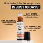 Nourish Mantra Brow Growth Serum with Biotin & Peptides for Thicker and Fuller Brows -10ml