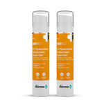 The Derma Co. 1% Hyaluronic Sunscreen Aqua Gel with SPF 50 & PA++++ for Broad Spectrum & Blue Light Protection 50 gm*2