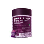 What's Up Wellness Natural Biotin Gummies for Hair Growth, Bright Skin & Strong Nails | Vitamin A to E, Folic Acid, Zinc, Aloe Vera | For Men & Women | No Added Sugar | 30 Days Pack | 30 Gummies