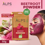 Alps Goodness Powder - Beetroot (50 gm) | 100% Natural Powder | No Chemicals, No Preservatives, No Pesticides | Hair Mask or Face Mask | Nourishes hair follicles | Face Pack for brightening skin | Hair Spa