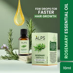 Alps Goodness Pure Essential Oil - Rosemary (10ml) | Essential oil for Hair & Skin | Paraben Free, Fragnance Free, Mineral Oil Free | Healthy Hair Growth | Fights Acne
