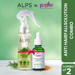 Alps Goodness Anti Hairfall solution Combo | Rosemary Water (100ml) | Anti Hairfall Scalp Serum with Fenugreek Biotin and Redensyl (30 ml)