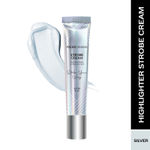 FACES CANADA Strobe Cream Mini- Silver, (18 gm) | Primer + Highlighter + Moisturizer | Shea Butter & Hyaluronic Acid | Intense Hydration | Flawless Radiant Dewy Skin | Illuminating & Glowing Makeup Base