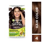 Garnier Colour Naturals Natural Cream Nourishing Permanent Hair Colour Brown 4 (70 ml + 60 gm)
