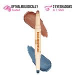 Insight Cosmetics Duo Eyeshadow Stick - Deep Space & Starlight 2 gm