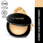 Lakme Ultimate Glam Compact, Skin Lightening Compact Powder with Vitamin B3, 01 Ivory Fair 8 gm