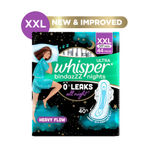 Whisper Bindazzz Nights 44 XXL Sanitary Pads, Upto 0% Leaks All Night Long