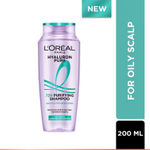L’Oréal Paris Hyaluron Pure 72H Purifying Shampoo, For oily scalp & dry hair with salicylic and hyaluronic acid | 200 ml