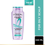 L’Oréal Paris Hyaluron Pure 72H Purifying Shampoo, For oily scalp & dry hair with salicylic and hyaluronic acid | 340 ml