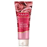 Vaadi Herbals Insta Glow Pink Rose Face wash with Aloe vera extract (60 ml)