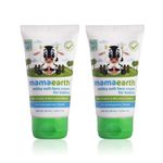 Mamaearth Milky Soft Face Cream With Milk Protein & Murumuru Butter for Babies 60 ml - Pack of 2