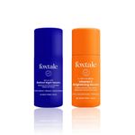 Foxtale Vitamin C Serum 15% L-Ascorbic Acid and 1% Vitamin E Brightening Serum & 0.15% Retinol Night Serum (10 ml +10ml)