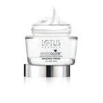 Lotus Herbals Whiteglow Skin Whitening & Brightening Massage Cream, 60 gm