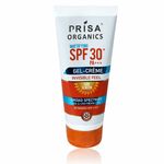 Prisa Organics Mattifying SPF 30 PA+++ Gel Cream Invisible Feel Sun Screen Broad Spectrum UVA & UVB Protection No Paraben , Non-sticky 100 gm