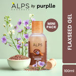 Alps Goodness Flaxseed Gel (100 ml) I For Hair & Skin I Frizz-Control | Smoothening I Moisture Rich I Soft Long Hair