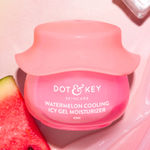 Dot & Key Watermelon Cooling Icy Gel Moisturizer, Instantly Cools Skin, With Hyaluronic & Niacinamide 60 gm