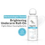 Fixderma Nigrifix Underarm Ocean Roll on With 6% AHA, Lactic Acid & 1% Mandelic Acid & Kojic Acid | Brightens Skin & Exfoliates Underarm | For Sensitive Skin - 60 ml (Pack of 1)