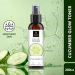 Good Vibes Cucumber Glow Toner | Hydrating, Minimizes Pores | With Liquorice | No Parabens, No Alcohol, No Sulphates, No Animal Testing (200 ml)