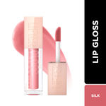 Maybelline New York Lifter Gloss, Tinted Lip Gloss With Hyaluronic Acid, Silk, 5.4 ml