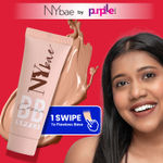 NY Bae BB Cream with SPF 15 - White Fudge 04 (25 gm) | Fair Skin | Cool Undertone | Enriched with Vitamins | Covers Imperfections | UV Protection