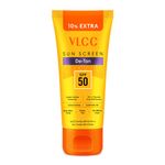 VLCC De Tan SPF 50 PA+++ Sun Screen Gel Creme(100 gm+10%extra)-110 gm