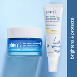 Plum Moisturize and Protect duo (2% Nicinamide Moisturizer + Sunscreen 50 gm each)