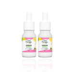 Pure Origin 20x Korean Vitamin C Brightening Face Serum | Reduces Dark Spots, Dullness & Uneven Skin Tone | Serum For Glowing Skin | For All Skin Types | 10 ml each (Pack of 2)