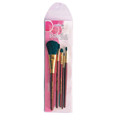 Buy Babila Make Up Brush Set - 5 Tools Mbsv02 - Purplle