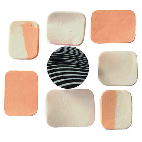 Buy Babila Foundation Sponge Mix - 8 Pcs. Spv008 - Purplle