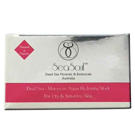 Buy SeaSoul Dead Sea Argan Hydrating Mask Dry Sensitive Skin (50 ml) - Purplle