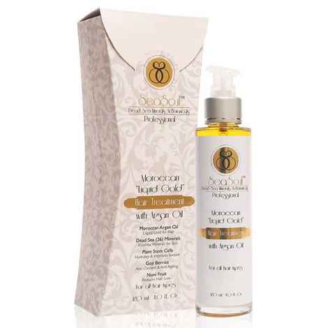 Buy SeaSoul Moroccan ``Liquid Gold`` Hair Treatment (120 ml) - Purplle