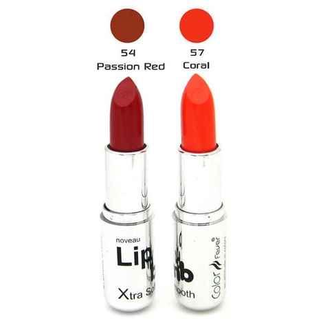 Buy Color Fever Lip Bomb Creme Lipstick Combo - Orange Passion (4.2 g x 2 pcs combo ) - Purplle