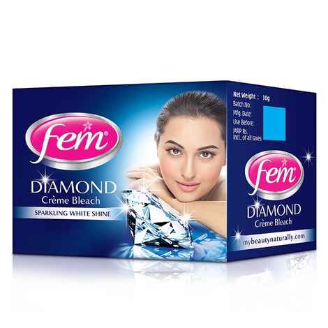 Buy Fem Diamond Creme Bleach (10 g) - Purplle