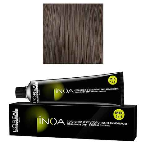 Buy L'Oreal Professionnel INOA- 5.18 (60 g) Ammonia Free Permanent Color - Purplle
