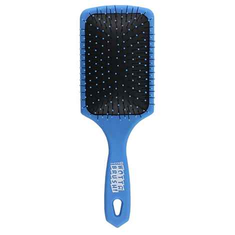 Buy Roots Wotta Brush Cool Blue Paddle Brush - Purplle