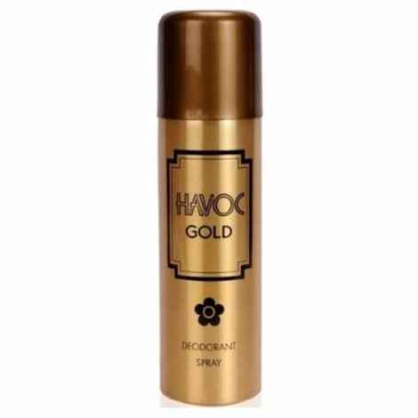 Buy Havoc Gold Deodorant Spray For Men (200 ml) - Purplle