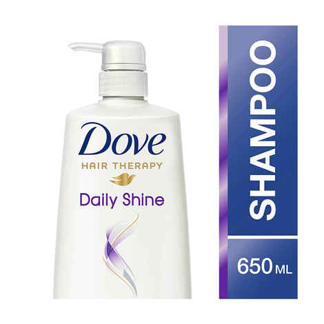 Buy Dove Daily Shine Shampoo (650 ml) PROMO - Purplle