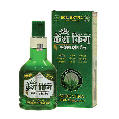 Buy Kesh King Aloevera Herbal Shampoo (200 ml+100 ml) - Purplle