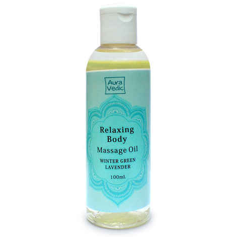 Buy Auravedic Relaxing Body Massage Oil (100 ml) - Purplle
