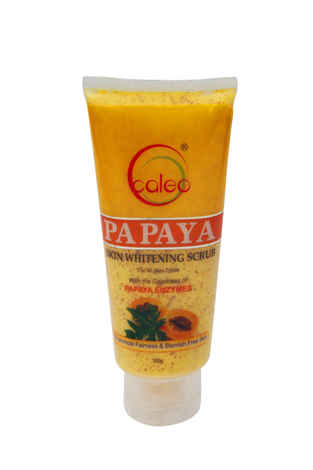 Buy Caleo Papaya Skin Whitening Scrub (100 g) - Purplle